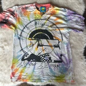 Rare online ceramics Tie-Dye T-Shirt - “Your Ego is Not Your Amigo”